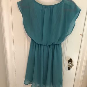 Blue dress
